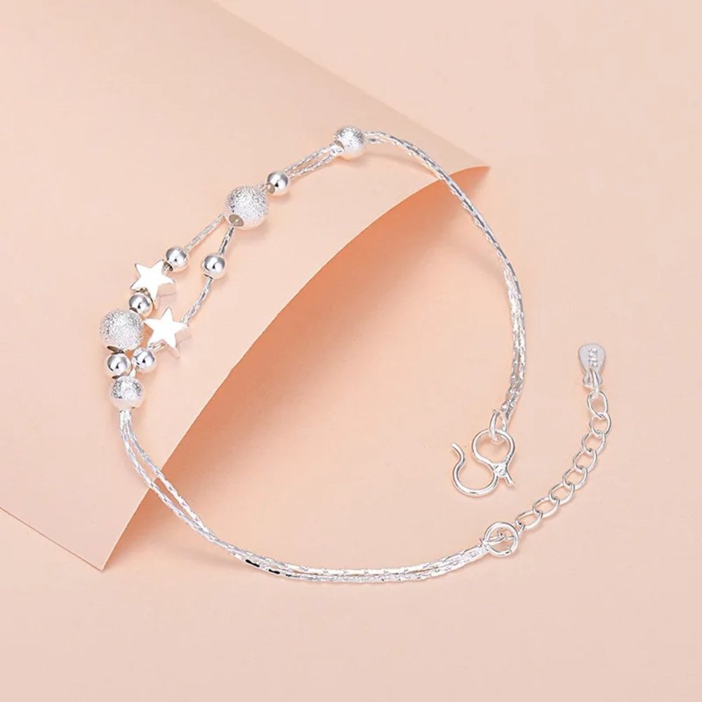 🌟 925 Sterling Silver Luxury Earrings Necklace Bracelet And Ring Adjustable - Picture 11 of 14